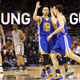 Illustration for article titled Klay Thompson Does A Damn Good Steph Curry Impersonation